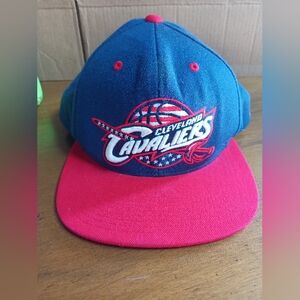 Cleveland Cavaliers NBA Basketball Red White Blue Logo Cap Hat Snapback